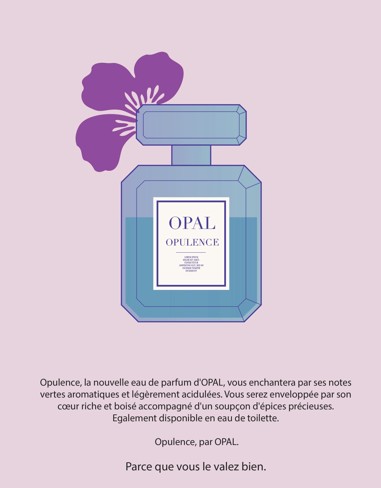 affiche parfum